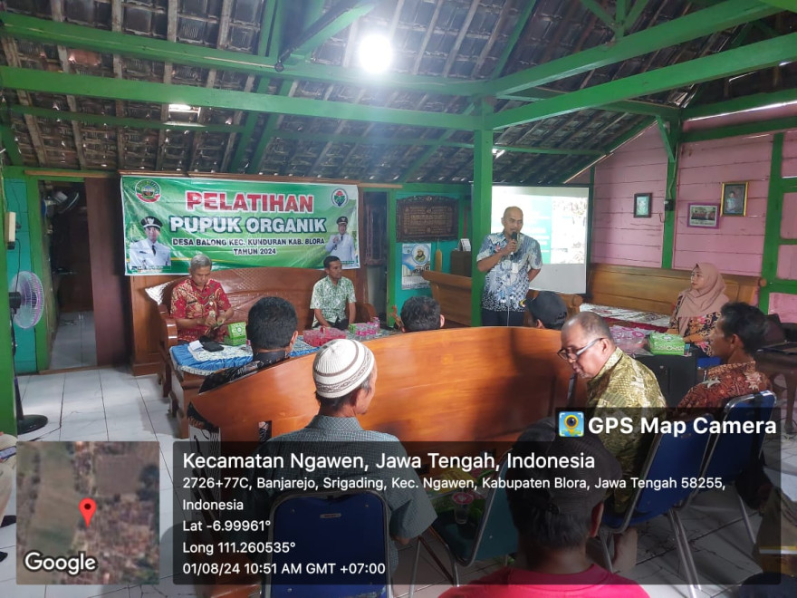 PELATIHAN PEMBUATAN PUPUK ORGANIK